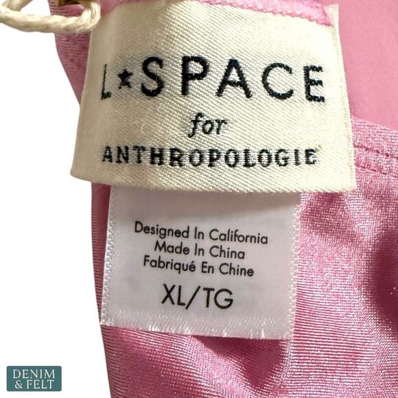 L*Space x Anthropologie Jasper Pink Lady Shine Bikini Top XL NEW/NWT!! - Picture 11 of 14